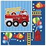 Fire Engine Fun Lunch Napkins 16ct