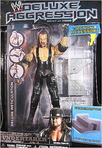613BOjvtDmL UNDERTAKER   DELUXE AGGRESSION BEST OF 2008 WWE TOY WRESTLING ACTION FIGURE
