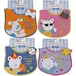 Animal Applique Side Closure Baby Bib