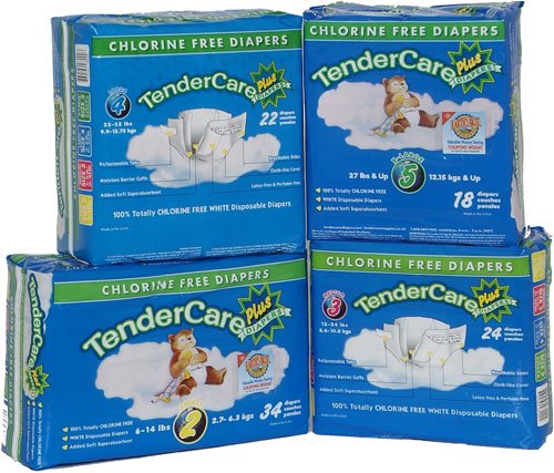 Baby: TenderCare Diapers Plus Convenience Pack Large 22 count