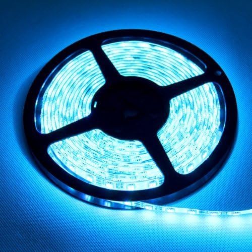 DELED® 5050-RGB-LED-Strip 16.4FT SMD Water-Resistant 300LEDs RGB Flexible LED Strip Light Lamp Kit Plus 44 Key IR Remote Controller