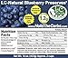 Low Carb Blueberry Preserves - LC Foods - All Natural - No Sugar Added - Paleo - Gluten Free - Diabetic Friendly - Low Carb Jam - 16 oz