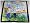 wochenendtripps.com - Prettystern - 90cm X 90cm reine Seide Kunstdruck Malerei Tuch