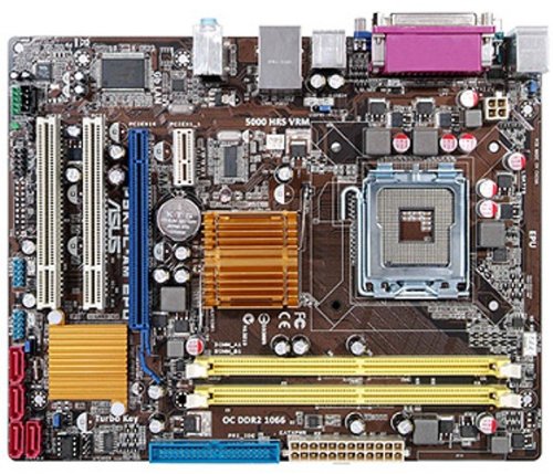 ASUSTek マザーボード Intel LGA775/DDR2メモリ対応 M-ATX P5KPL-AM EPU