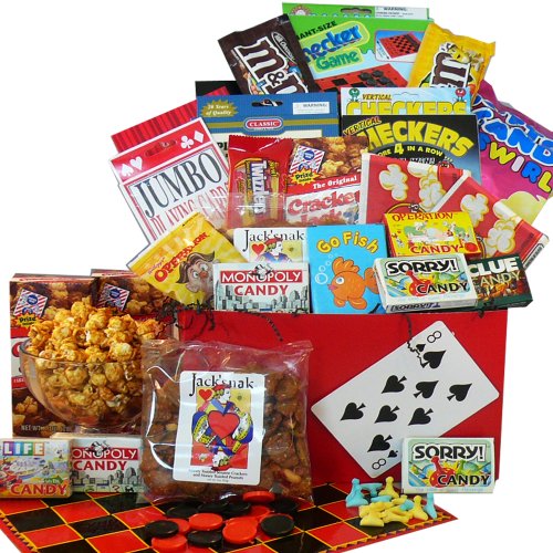 Art of Appreciation Gift Baskets Fun and Games Snacks and Treats Care Package Gift Box