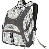 High Sierra Access Backpack, City Map/Charcoal