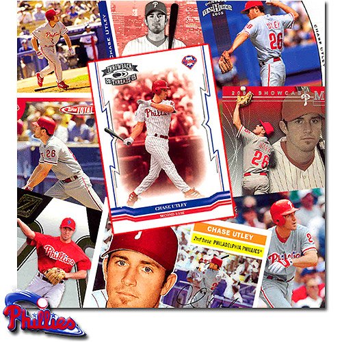 Buy Philadelphia Phillies Chase Utley Player Cards by Burbank Sportscards