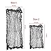 CAMTOP Black Creepy Cloth Spooky Halloween Cloth for Haunted Houses Party Outdoor Decorations (Black - 2Pack)