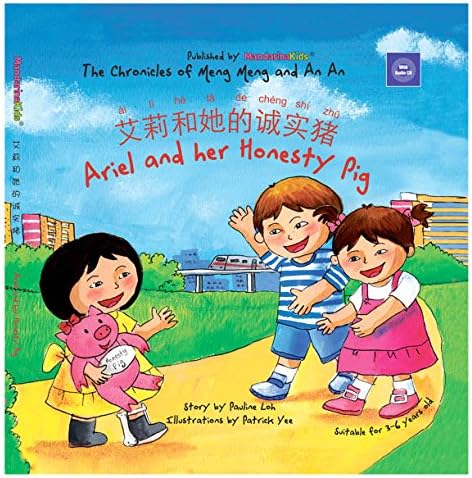 MandarinaKids Book 3: Ariel And Her Honesty Pig With Audio Cd
