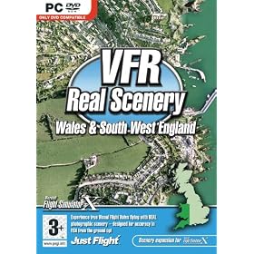 VFR Real Scenery: Wales and South West England (PC DVD)