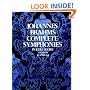 Johannes Brahms Complete Symphonies in full score (Vienna Gesellschaft Der Musikfreunde Edition)