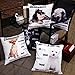 Phantoscope Dog Series Cotton Decorative Throw Pillow Case Cushion Cover Bichon Frise 18 