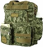 Lillian Rose Diaper Bag, Daddy Military, 12.5" x 16"