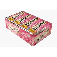 Trident Val U Pak Bubble Gum 12 Packs
