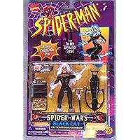 Marvel Comics Spiderman Series Action Figure: Black Cat with Cat Scratching Crossbow