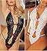 Oneer® Hot Ladies Sexy Lingerie Lace Teddy Babydoll Dress Underwear Sleepwear Black White