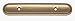 Amerock  BP3426-BB  Burn Brass Regency Manor Backplate