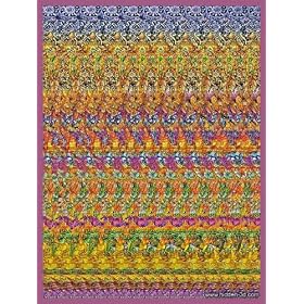 Ganesha 18"x24" Meditation Stereogram 3D Poster