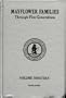 Mayflower Families: Through Five Generations (Volume 19- Thomas Rogers)