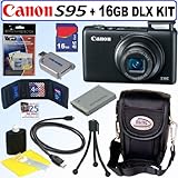 Canon PowerShot S95 10 MP Digital Camera + 16GB Deluxe Accessory Kit