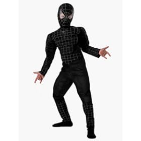 Kids Deluxe Black Spider-Man Costume