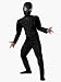 Search : Spider-Man (Spiderman) Black-Suited Deluxe Muscle Child Halloween Costume Size 7-8 (B188)