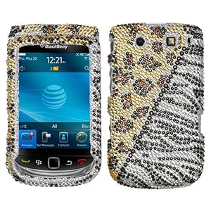 Hottie Diamante Phone Protector Cover for RIM BlackBerry 9800 (Torch), RIM BlackBerry 9810 (Torch 4G)