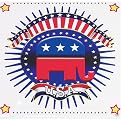 Republican Luncheon Napkins