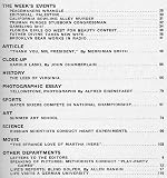 Life Magazine issue dated  August 19, 1946: THE MOVIES: 'STRANGE LOVE OF MARTHA IVERS'; Russian Scientists Perform Heart Experiments; Harold Laski; California Bowling Alley murder; Truman purges stubborn congressman; Please see TABLE OF CONTENTS photo for additional information on articles in this issue