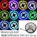 eLifeStore® 5 Meters Waterproof SMD 5050 RGB LED Strip Tape Light Flexible LED Ribbon 5 M/300 LEDs. Ideal For Gardens, Homes, Kitchen, Hotel, Under Cabinet, Aquariums, Cars, Bar, Moon, DIY Household Party Decoration Lighting (300 LED)