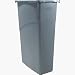 Kitchen & Housewares : Rubbermaid 354000GY Slim Jim Waste Container, Wastebasket, 23 Gallon, Gray