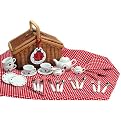 Ladybug Tea Set Basket