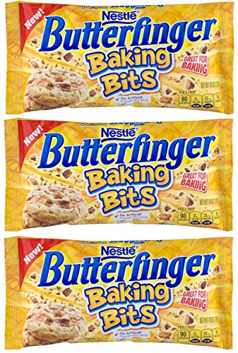 Nestle, Butterfinger Baking Bits, 10-ounce Bag (Pack of 3)