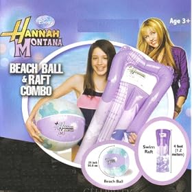 Hannah Montana Beach Ball and Raft Combo by Disney