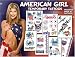 Temporary Tattoos, American Girl, 40-Count Packages (Pack of 2)
