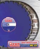 D-CUT Cured Concrete Blades WC-1818 : PRO (laser welded) Blade size: 18 x .187x 1