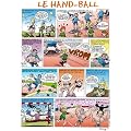 Les Pr�noms en BD - Affiche - Les Sports en BD - Hand-Ball