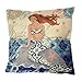 Sunlightsell Mediterranean style Square Decorative Fashion Throw Pillow Case Cushion Cover (C2)
