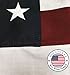 HEAVY-DUTY American Flag 3x5' -100% Made in the USA- Durable, Long Lasting, Polyester Fabric - Embroidered Stars, Sewn Stripes, 4 Rows of Lock Stitching on the Fly End, High Wind Usage-All Star Flags