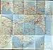 Map 1964 Athens Greece Corinth Livadia Argos Chalkis