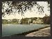 Pavilion and Castle, Zarskoje-Selo, (i.e., TSarskoe selo), Russia wall sized print (photochrom) photochrome measured in inches 8x10