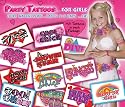 Temporary Tattoos, Girls Party Pack, 48-Count Packages (Pack of 2)