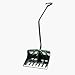 Suncast SC3250 18-Inch Snow Shovel/Pusher Combo with Ergonomic Shaped Handle And Wear Strip, Green