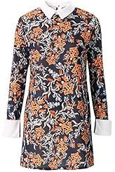 Long Sleeves Keyhole Elastane/Polyester/Ponte  Dress