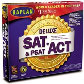 Kaplan Higher Score SAT, ACT & PSAT Deluxe 2001 Editon