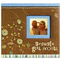 K Co. Post-Bound Album with Window - Brownie Girl Scouts (12")