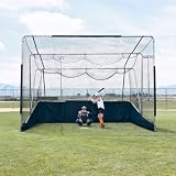 ATEC Varsity Portable Backstop (16'W x 15.5'D x 12'H)