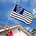 Villanova Wildcats Stars and Stripes Nation Flag