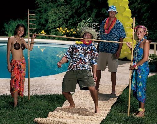 6' Bamboo Limbo Set with Music CD by The Beistle Company