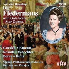 Strauss : La chauve-souris. Gueden, Resnik, Waechter, Kunz, Karajan.